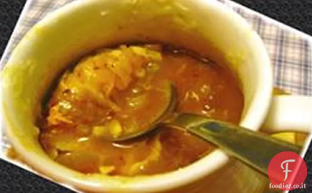 Zuppa di cipolle francese
