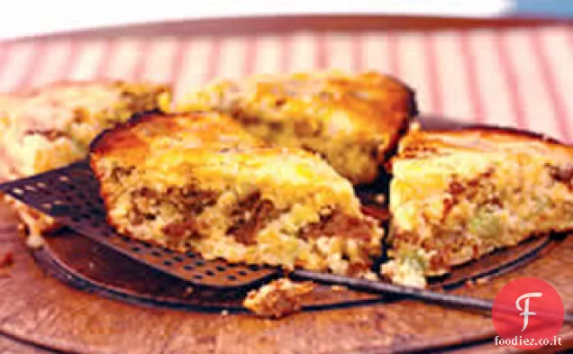 Salsiccia Cornbread Cuocere