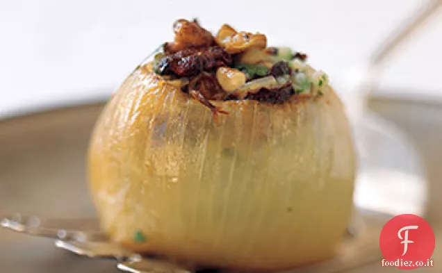 Cipolla ripiena al forno