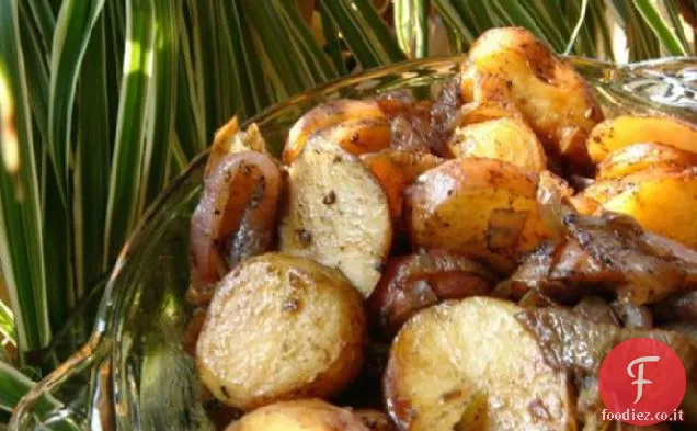 Balsamico Cipolle arrosto e patate