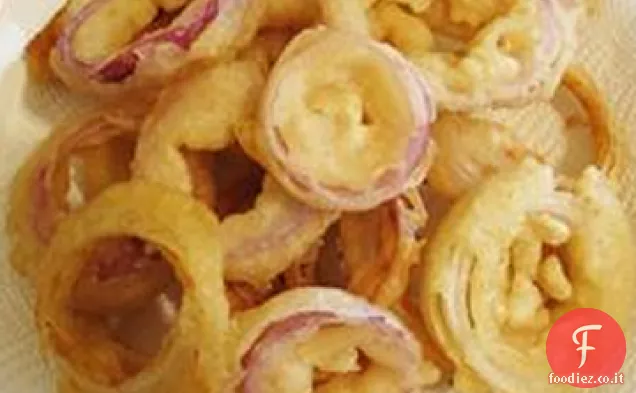 Anelli di cipolla fritti