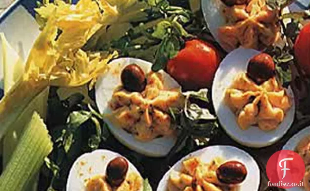 Uova alla diavola con Curry