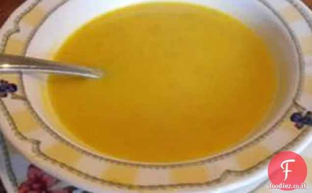 Zuppa di carote cremosa