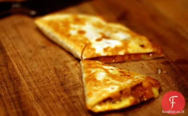 Cena stasera: Kimchi Quesadillas