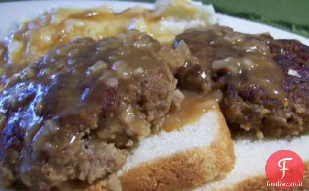 Polpette di manzo in sugo di cipolla