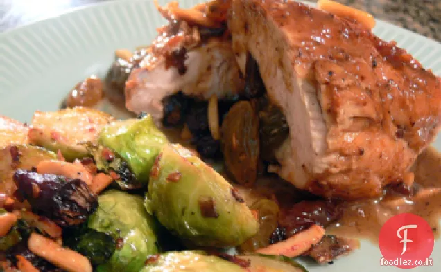 Petti di Pollo ripieni di Shiitakes e Provolone