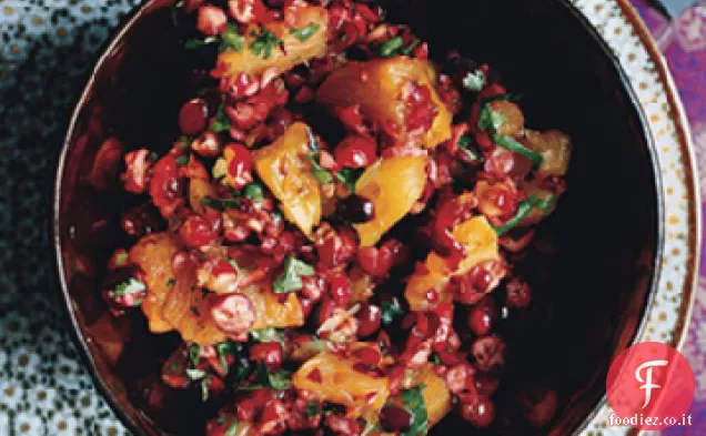Salsa di ananas al mirtillo