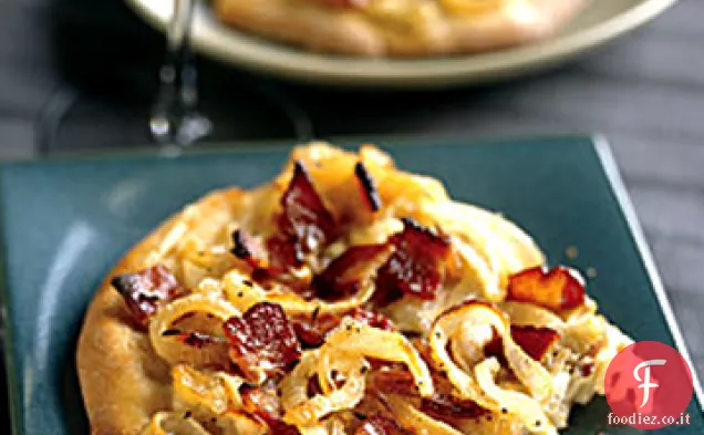 Crostata di cipolla e pancetta