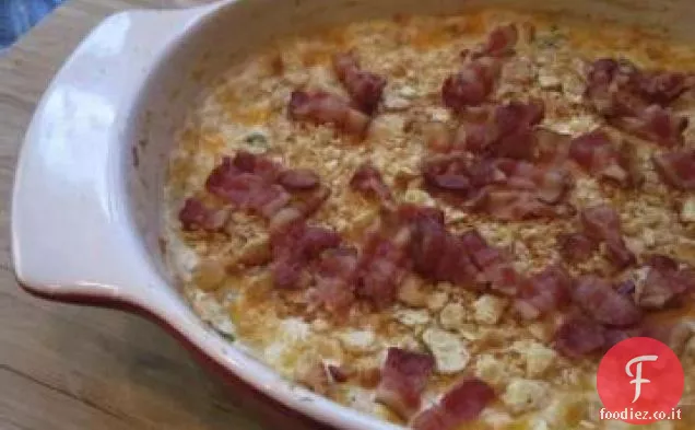 Il miglior tuffo al formaggio al bacon del mondo