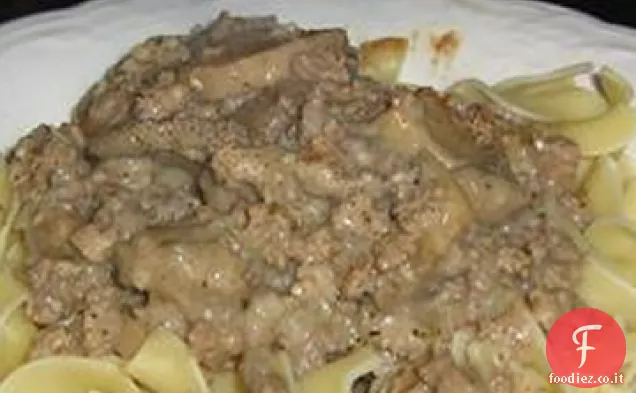 Lazygirl Terra di tacchino Stroganoff