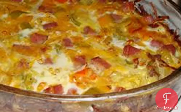 Quiche di Hash Marrone