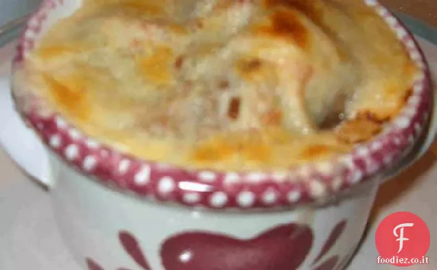 Crock Pot Zuppa di cipolle francese per i pigri!