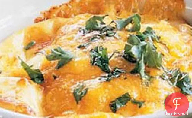 Tazze di prosciutto di formaggio