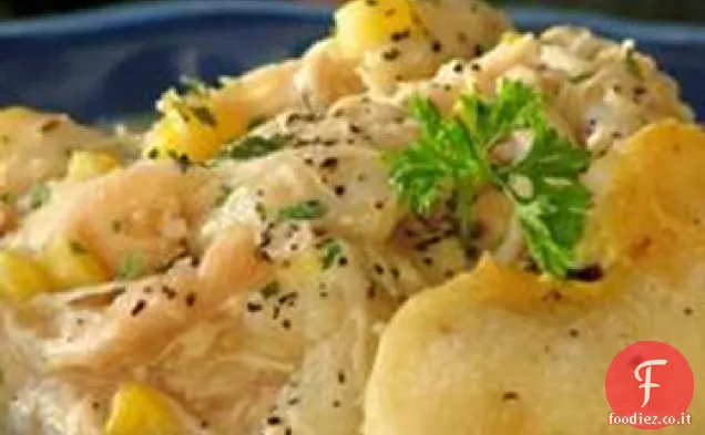 Fornello lento Pollo e gnocchi