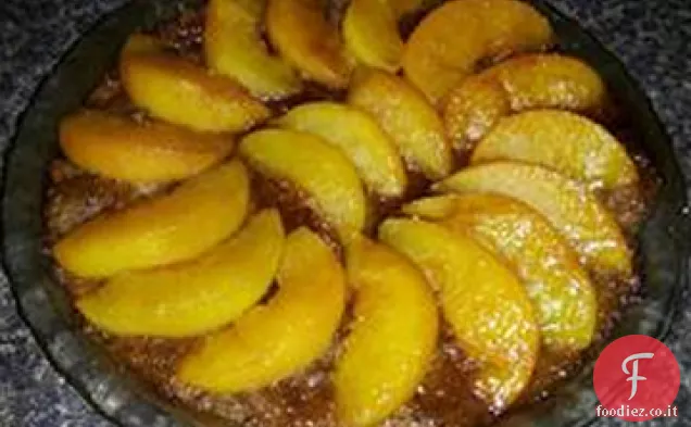 Torta di pesca di manzo