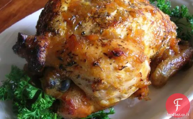 Pollo intero comprato al supermercato