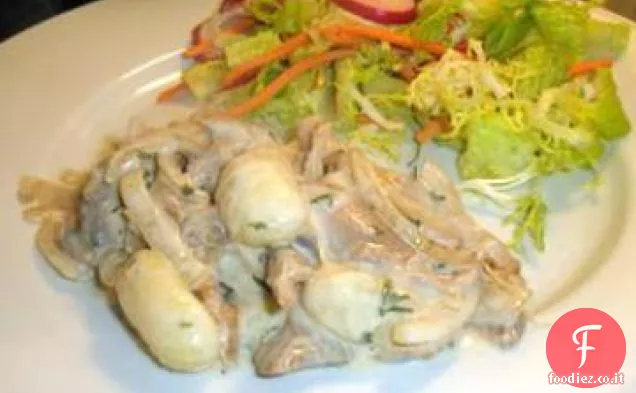 Gnocchi con Scalogni Sherried