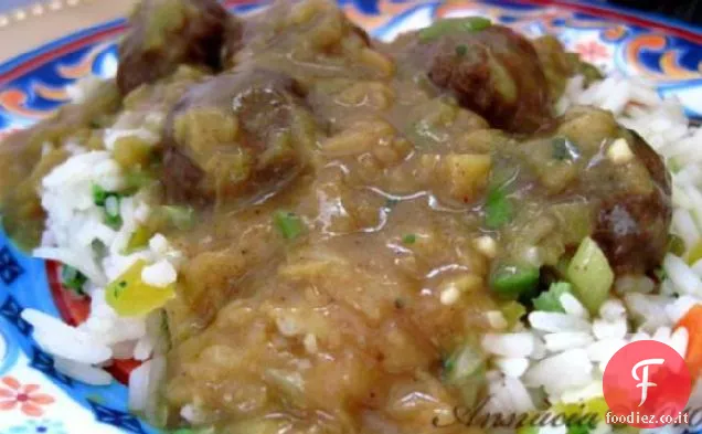 Polpette danesi in salsa al curry (Boller I Karry)