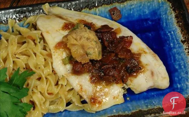 Chutney di cipolla del Kashmir (gand Chetin)