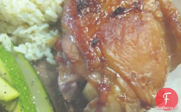 Pollo marinato giapponese