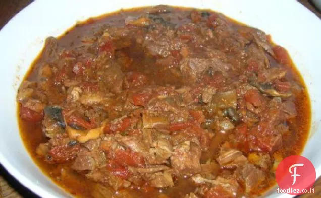 Pentola di coccio Bistecca svizzera