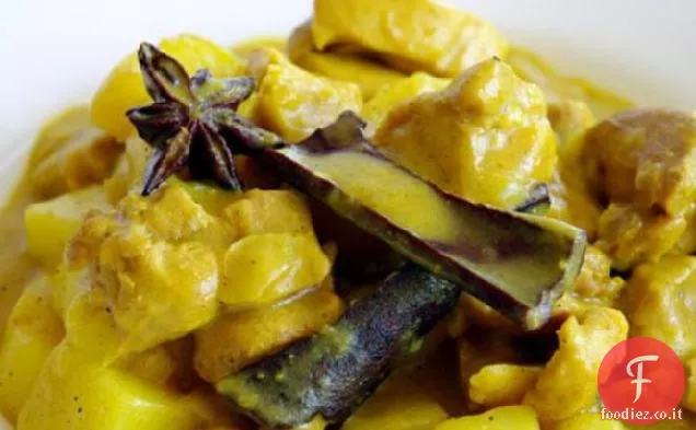 Pollo malese e curry di patate
