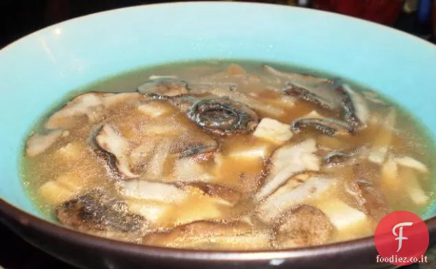 Zuppa bollente calda e acida