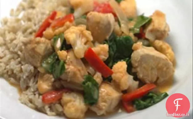 Pollo Thai Curry verde