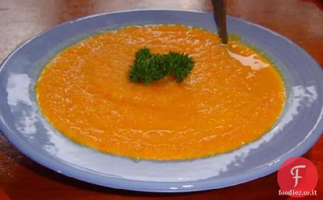Zuppa di carote e lime