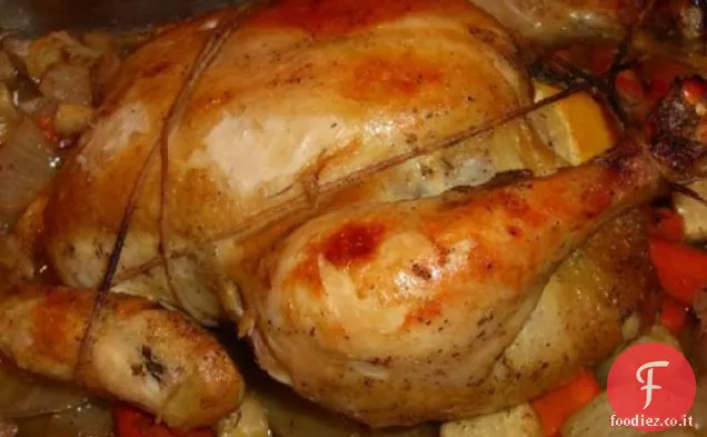 Best-Ever Pollo arrosto e ortaggi a radice
