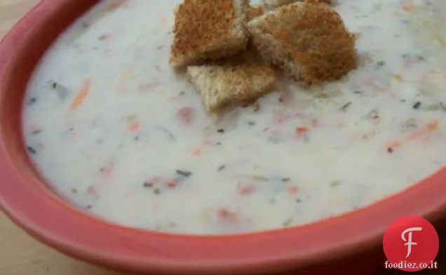 Deliziosa crema di zuppa di Ruben
