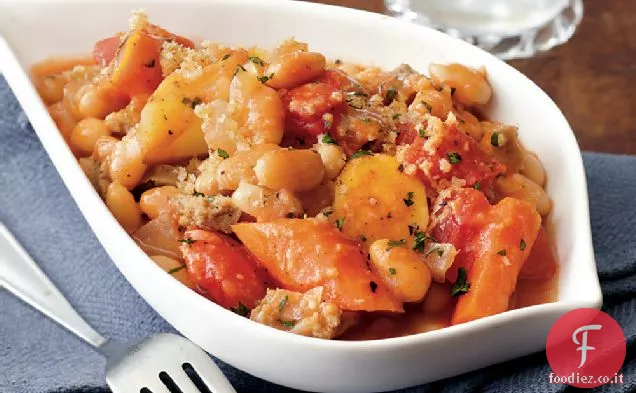 Cassoulet di fagioli bianchi al profumo di timo