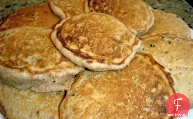 Frittelle di torta di carote