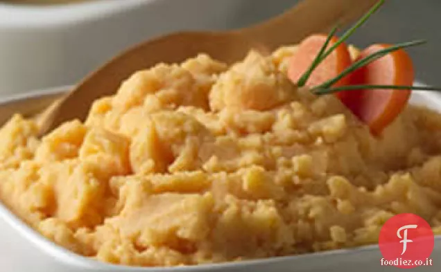 Purè di patate incandescente