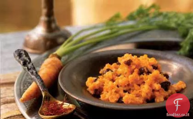 Halvah di zafferano e carota