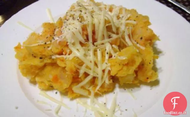 Tuber Toss (patata, patata dolce e carota)