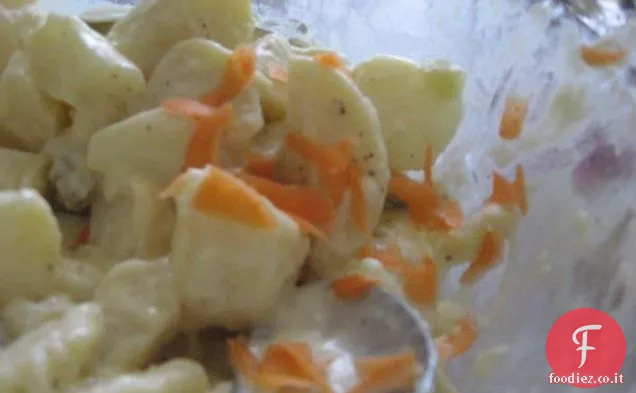 Purè di patate e carote con Paprika e prezzemolo