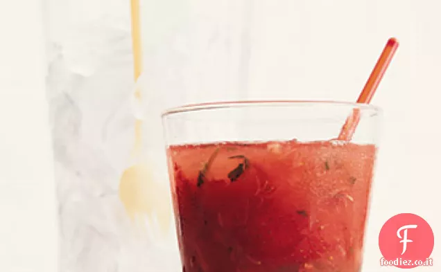 Caipirosca alla fragola e zenzero