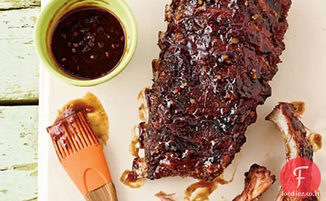 Salsa appiccicosa del BBQ del rum