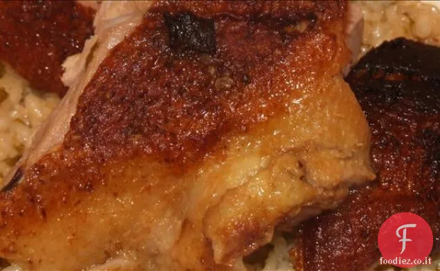 Teriyaki di pollo al miele