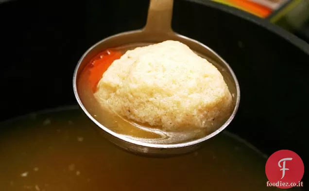 Zuppa di palle di matzo