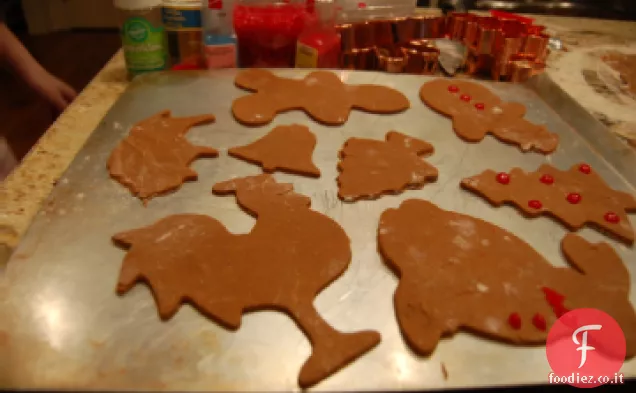 Biscotti di pan di zenzero vecchio stile