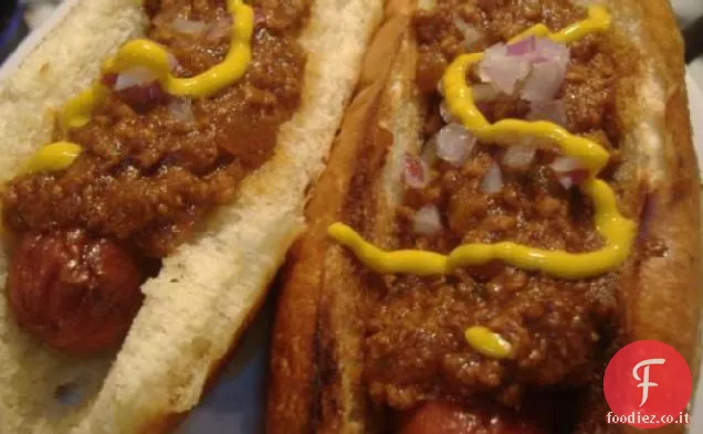 Salsa Chili per Hot Dog, Patatine Fritte e Hamburger