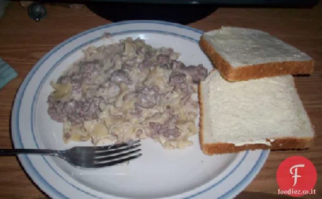 Miracolo Frusta Facile Hamburger Stroganoff