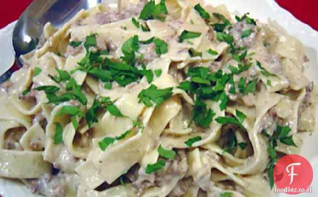 Hamburger alla Stroganoff