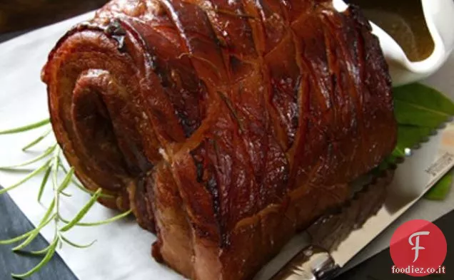 Pancetta di maiale arrosto