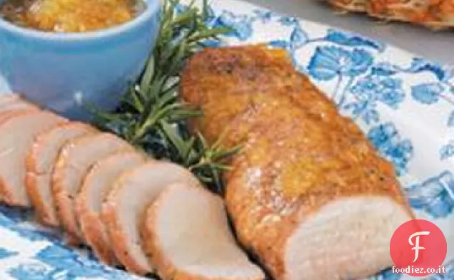 Filetto di maiale glassato