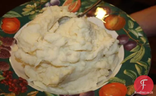 Patate schiacciate al rafano (a basso contenuto di grassi)