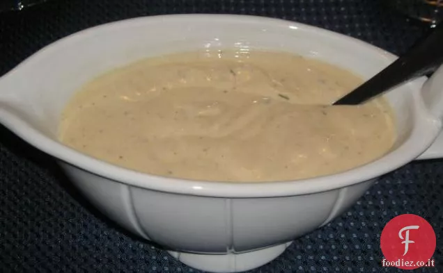 Lonza di maiale con cremosa salsa di yogurt di Digione