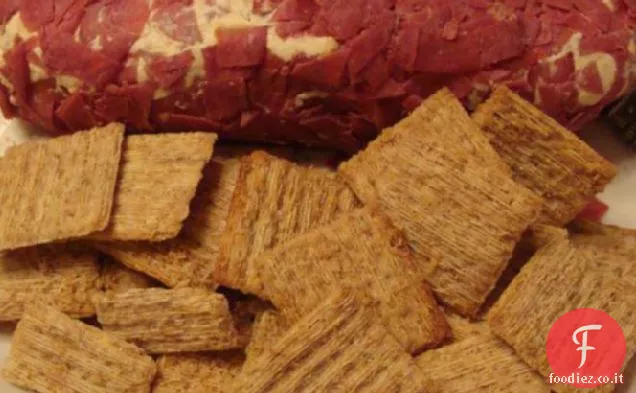 Palla di formaggio di manzo scheggiato